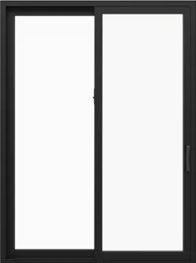 Impervia Fiberglass Sliding Double Patio Door, 72 × 80 in