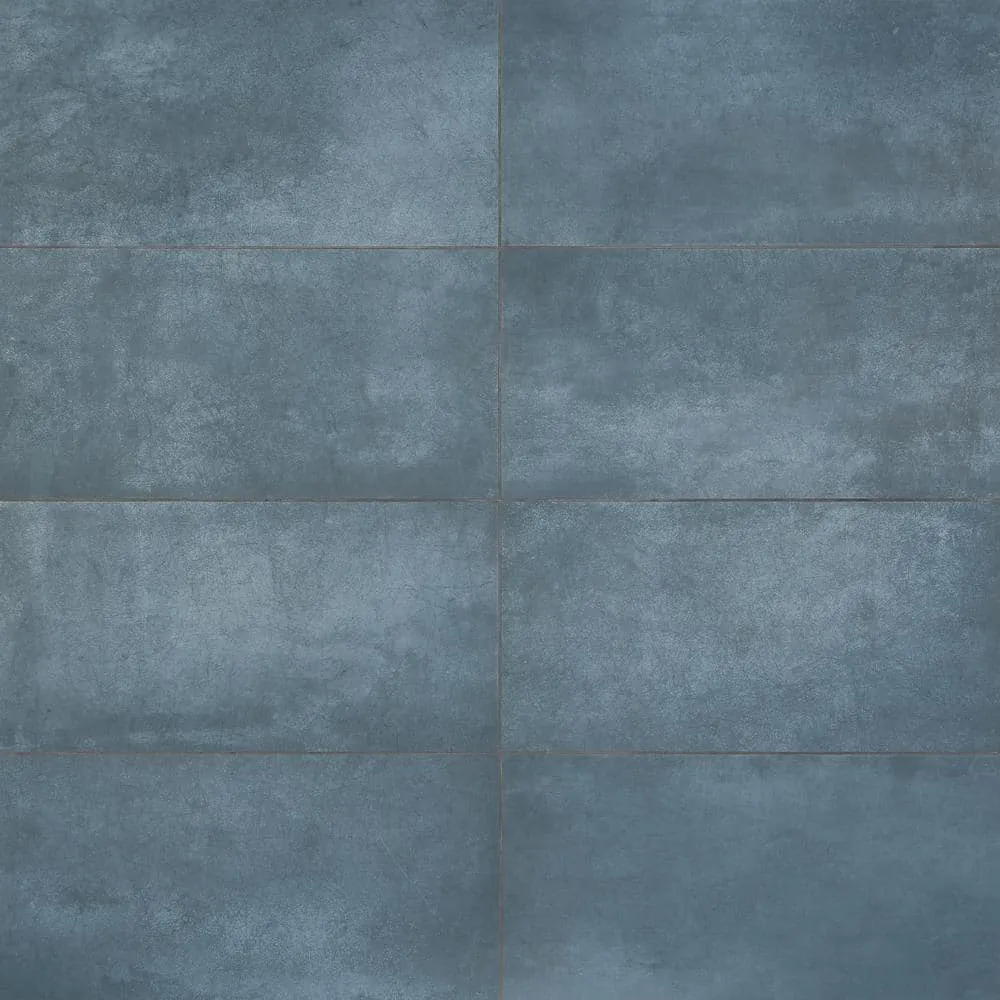 Bond Tile Fuse Indigo 12 in. x 24 in. Matte Porcelain Floor and Wall Tile (7 pieces, 13.56 Sq. Ft. / Case), photo 4 of 8