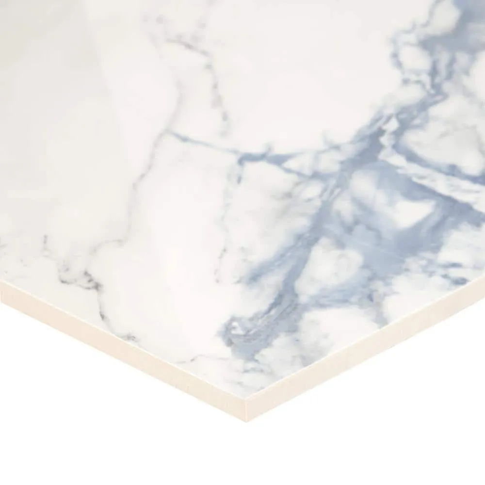 Ivy Hill Tile Calacatta Indigo 12 in. x 24 in. Polished Porcelain Floor and Wall Tile (6-Piece, 11.62 sq. ft./Case), photo 7 of 9