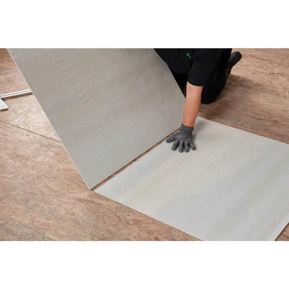 James Hardie HardieBacker 1/4 in. x 4 ft. x 8 ft. Cement Backerboard, photo 8 of 13