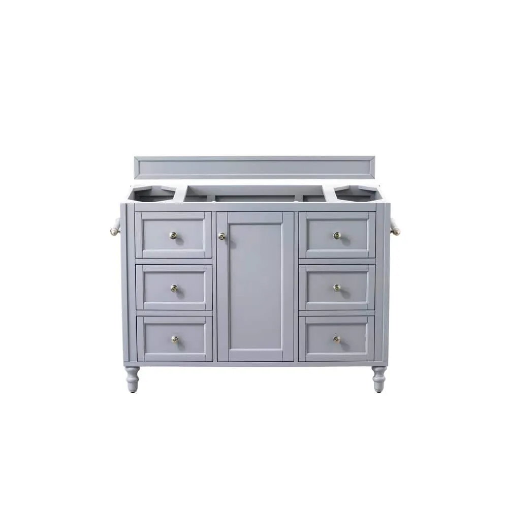 James Martin Vanities Copper Cove Encore Double Bath Vanity, Silver Gray, Quartz Top, photo 7 of 7