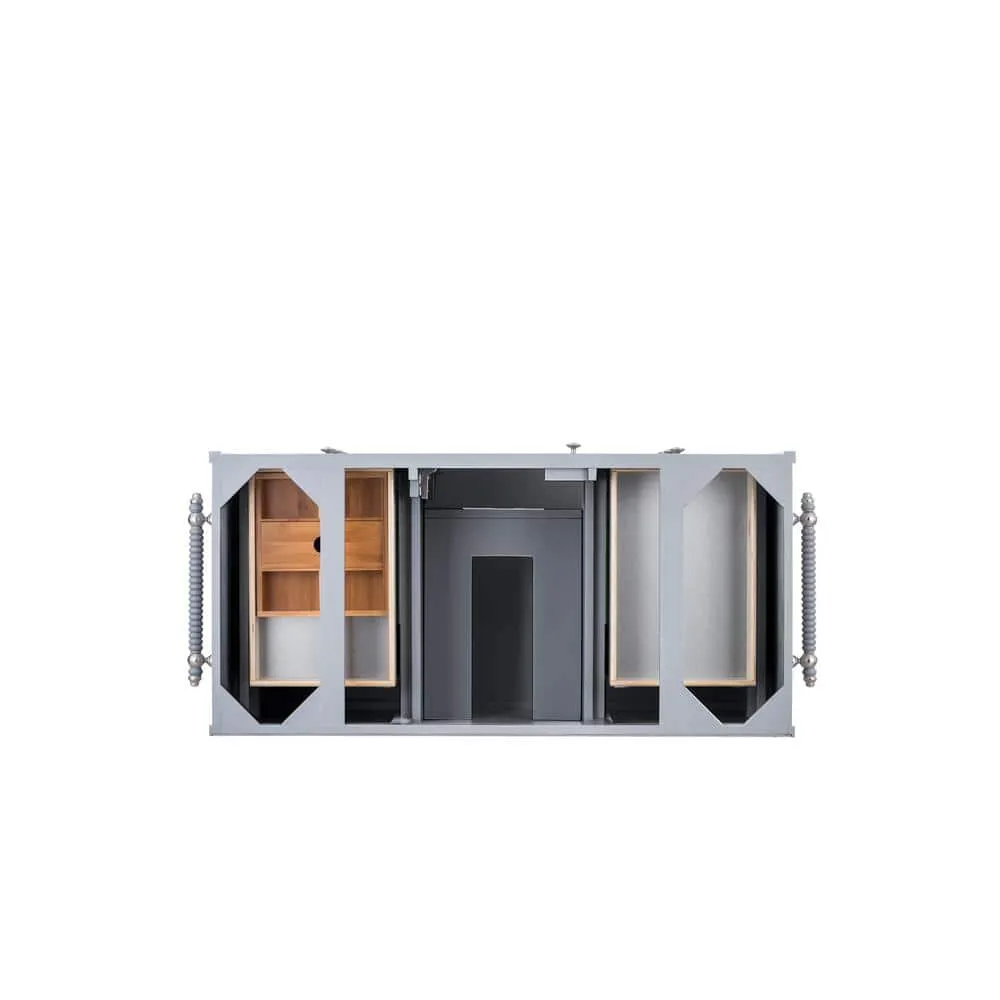 James Martin Vanities Copper Cove Encore Double Bath Vanity, Silver Gray, Quartz Top, photo 6 of 7