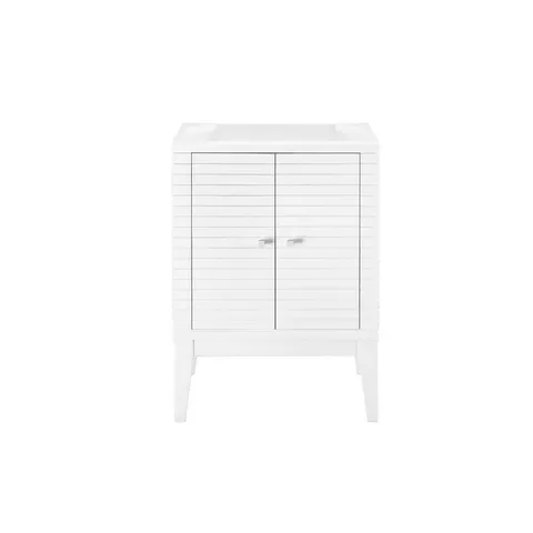 Linden 24" Glossy White Vanity Cabinet