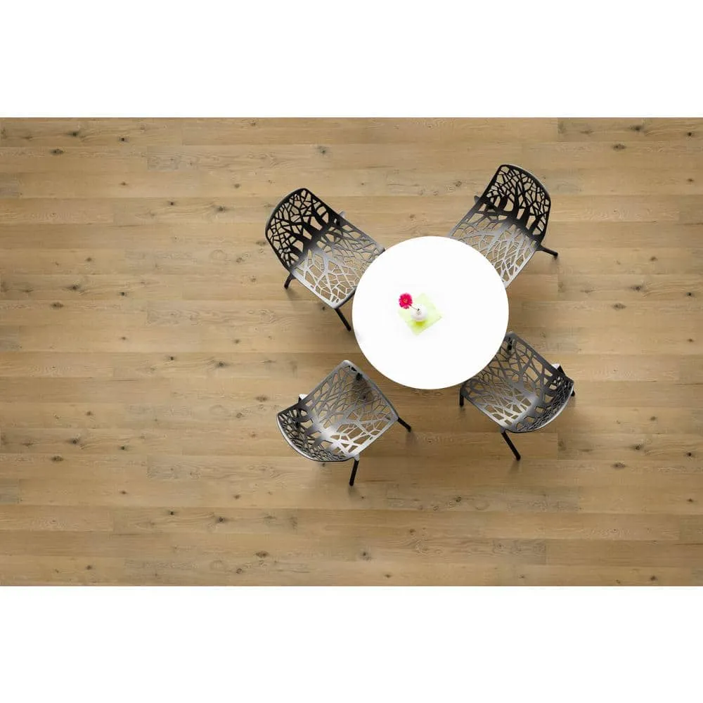 A&A Surfaces Woodridge Jolie Oak 0.28 in. x 6.5 in. Waterproof Wire Brushed Engineered Hardwood Flooring (1040.16 sq. ft./pallet), photo 2 of 10