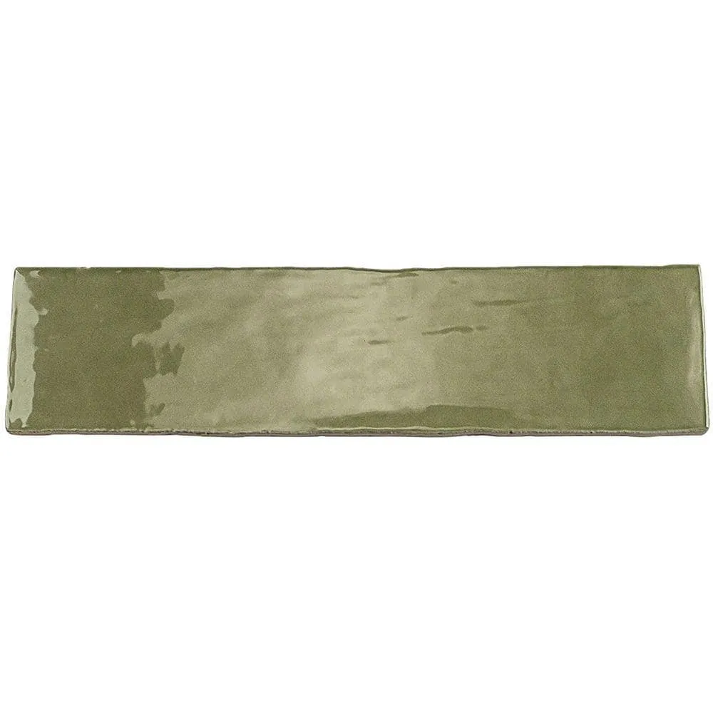 Ivy Hill Tile Catalina Kale 3 in. x 12 in. x 8 mm Polished Ceramic Subway Wall Tile (10.76 sq. ft./Case), photo 6 of 8