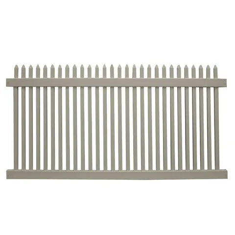 Hartford 5ft Khaki Vinyl Fence Panel Kit