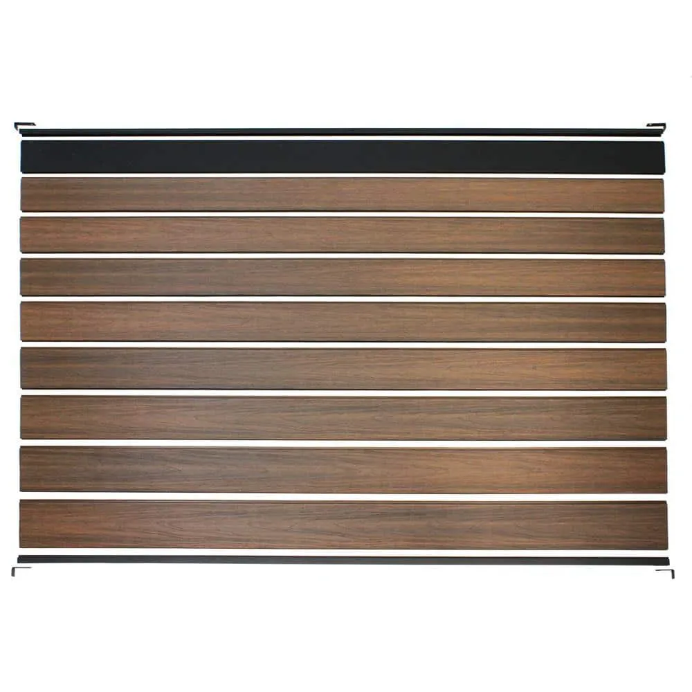 Veranda 0.41 ft. H x 5.91 ft. W Euro Style King Cedar Tongue and Groove Composite Fence Board, photo 3 of 4