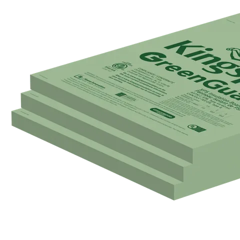 GreenGuard GG25-LG XPS Insulation Board 1 in × 4 ft × 8 ft