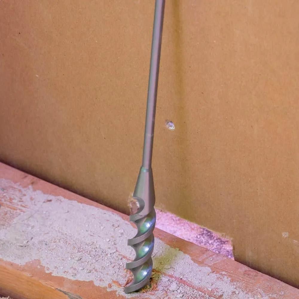 Klein Tools 9/16 in. x 54 in. Flex Auger Bit, 3/16 in. Shank (Model 53718), photo 7 of 8