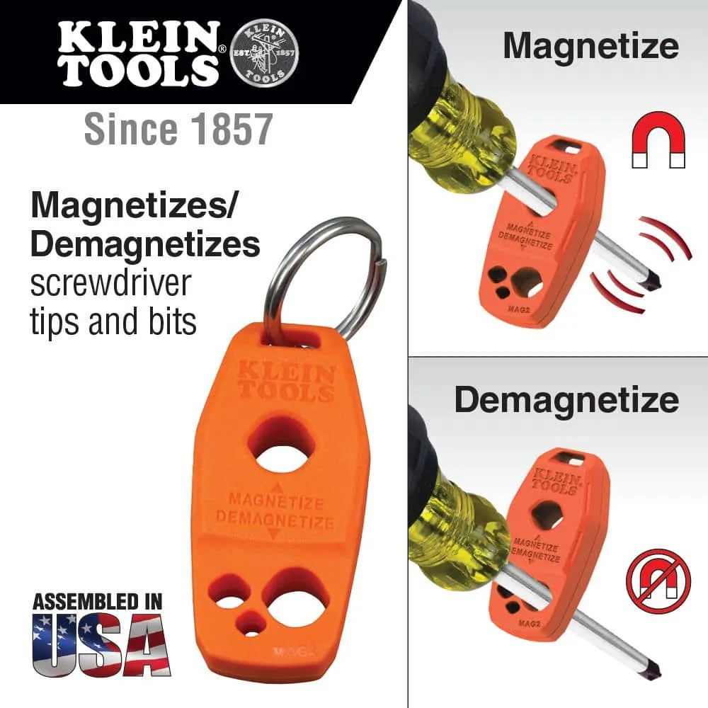 Klein Tools 85148 Screwdriver Set with Magnetizer, Cushion-Grip Handles, 8-Piece, photo 4 of 8