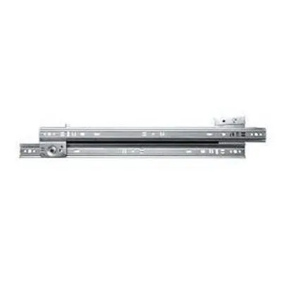 Knape & Vogt 1300 Drawer Slide, 12-28 in., Side Mount, 3/4 Extension, 75 lb, Steel in White or Zinc, photo 2 of 2
