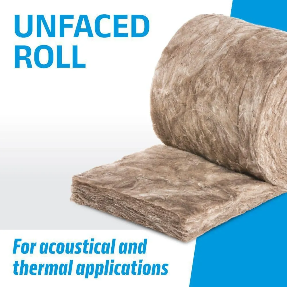 Knauf Insulation R-30 EcoRoll Unfaced Fiberglass Insulation Roll, 10 in. x 15 in. x 22 ft, 27.5 sq. ft. Coverage, photo 3 of 8