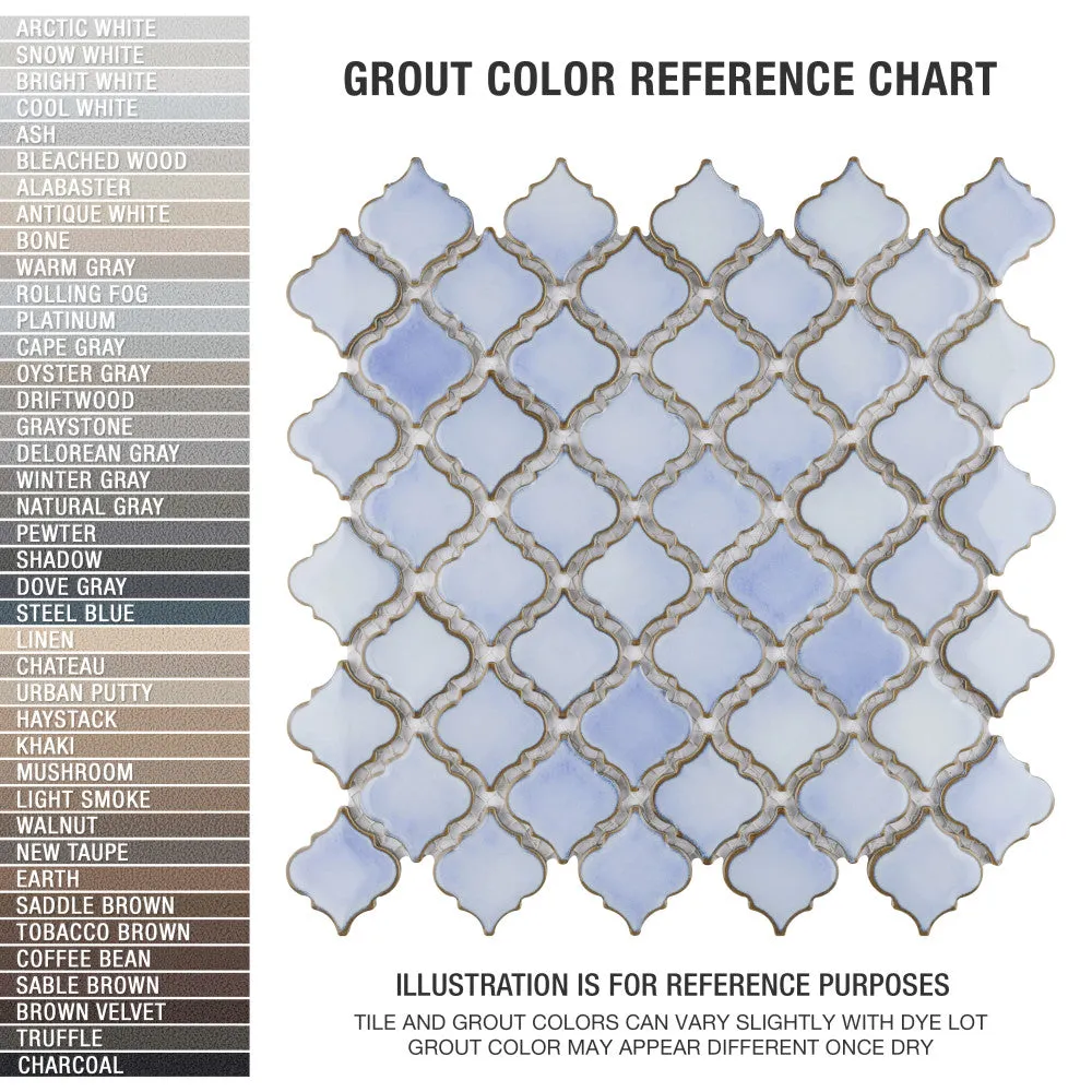 Merola Tile Hudson Tangier Frost Blue 12 in. x 12 in. Porcelain Mosaic Tile (10.96 sq. ft. / Case), photo 5 of 8