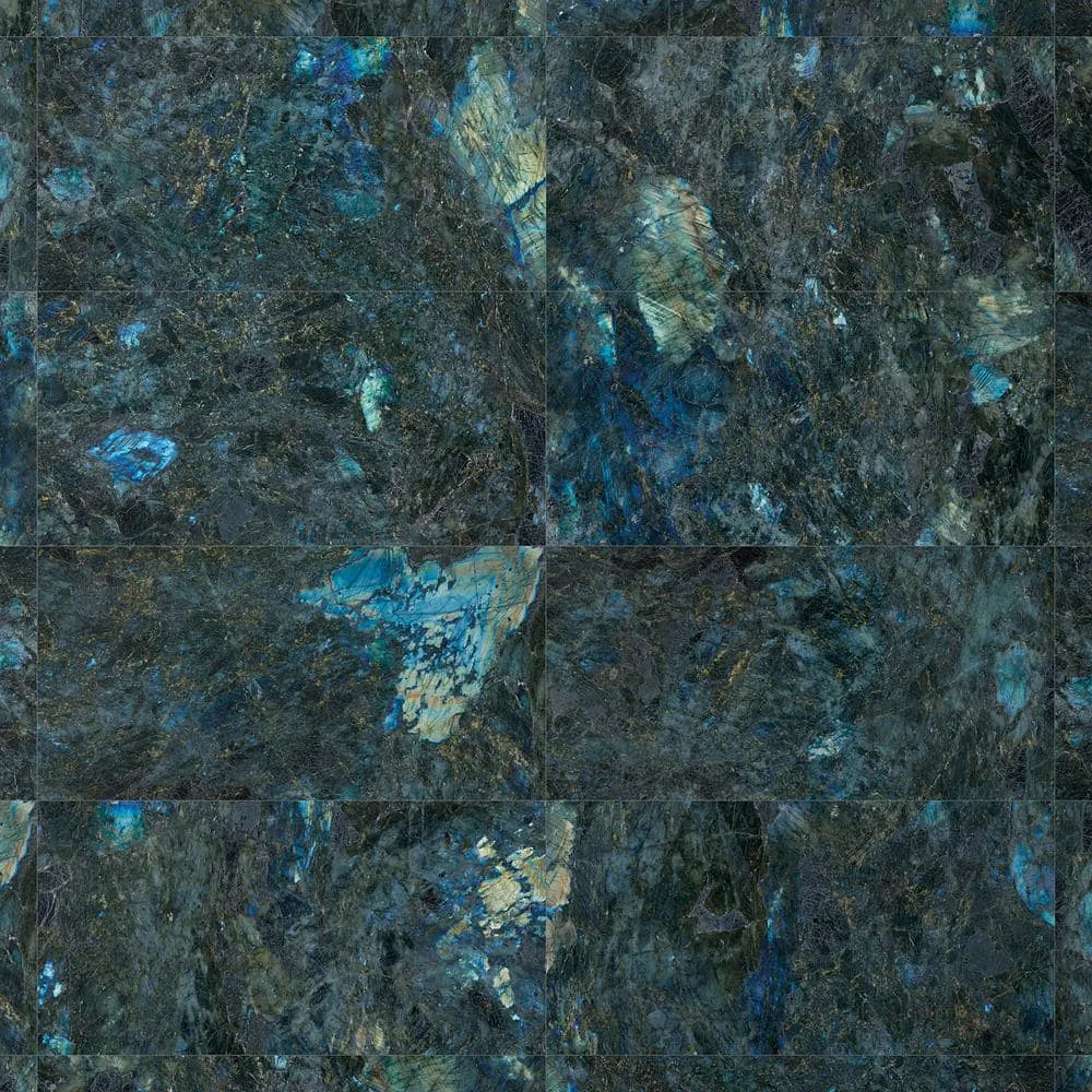 Ivy Hill Tile Jume Onyx Labrodorite Blue 24 in. x 48 in. Polished Porcelain Floor and Wall Tile (15.49 Sq. Ft./Case), photo 4 of 7