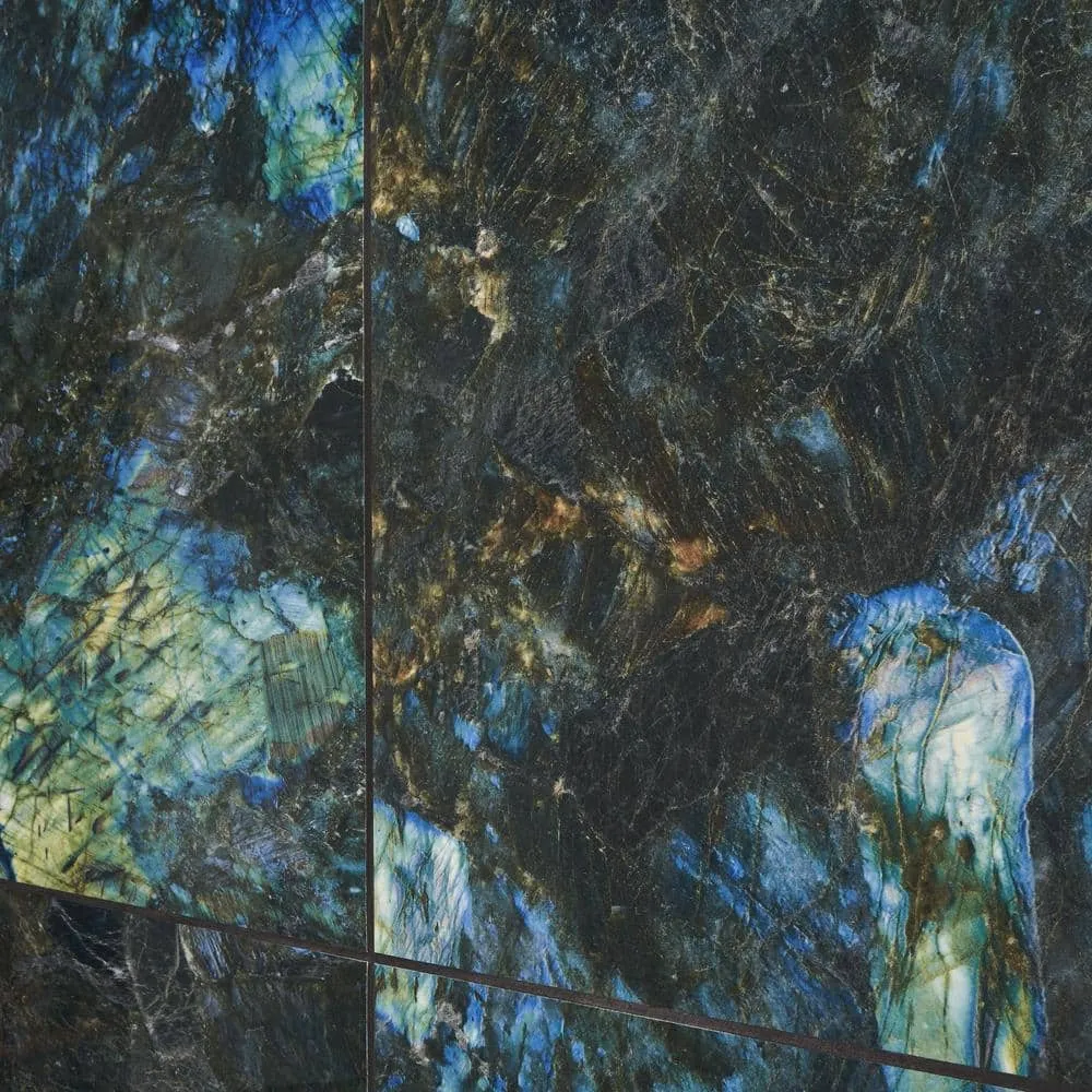 Ivy Hill Tile Jume Onyx Labrodorite Blue 24 in. x 48 in. Polished Porcelain Floor and Wall Tile (15.49 Sq. Ft./Case), photo 7 of 7