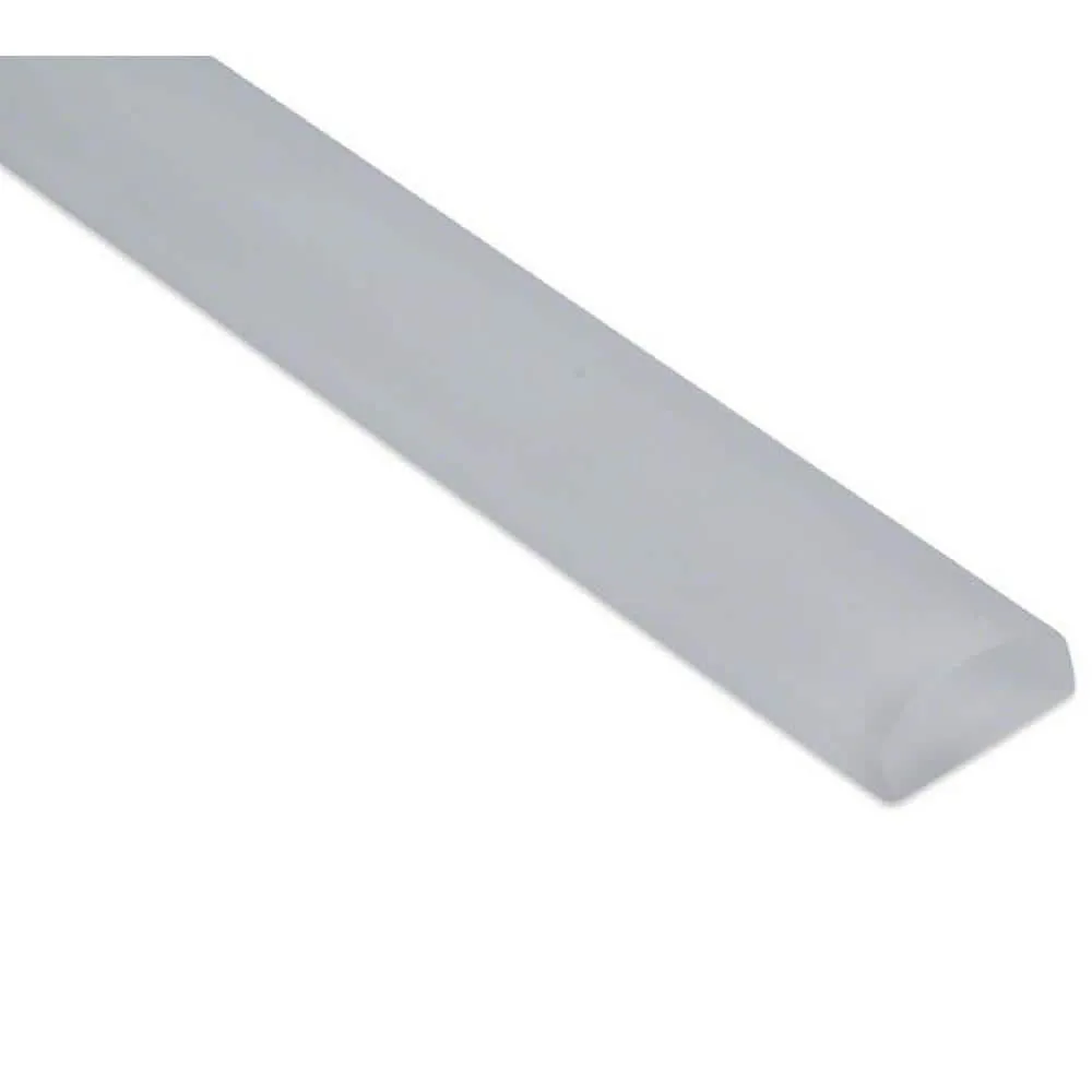Ivy Hill Tile Ivory 3/4 in. x 12 in. Glass Pencil Liner Trim Wall Tile, photo 2 of 2