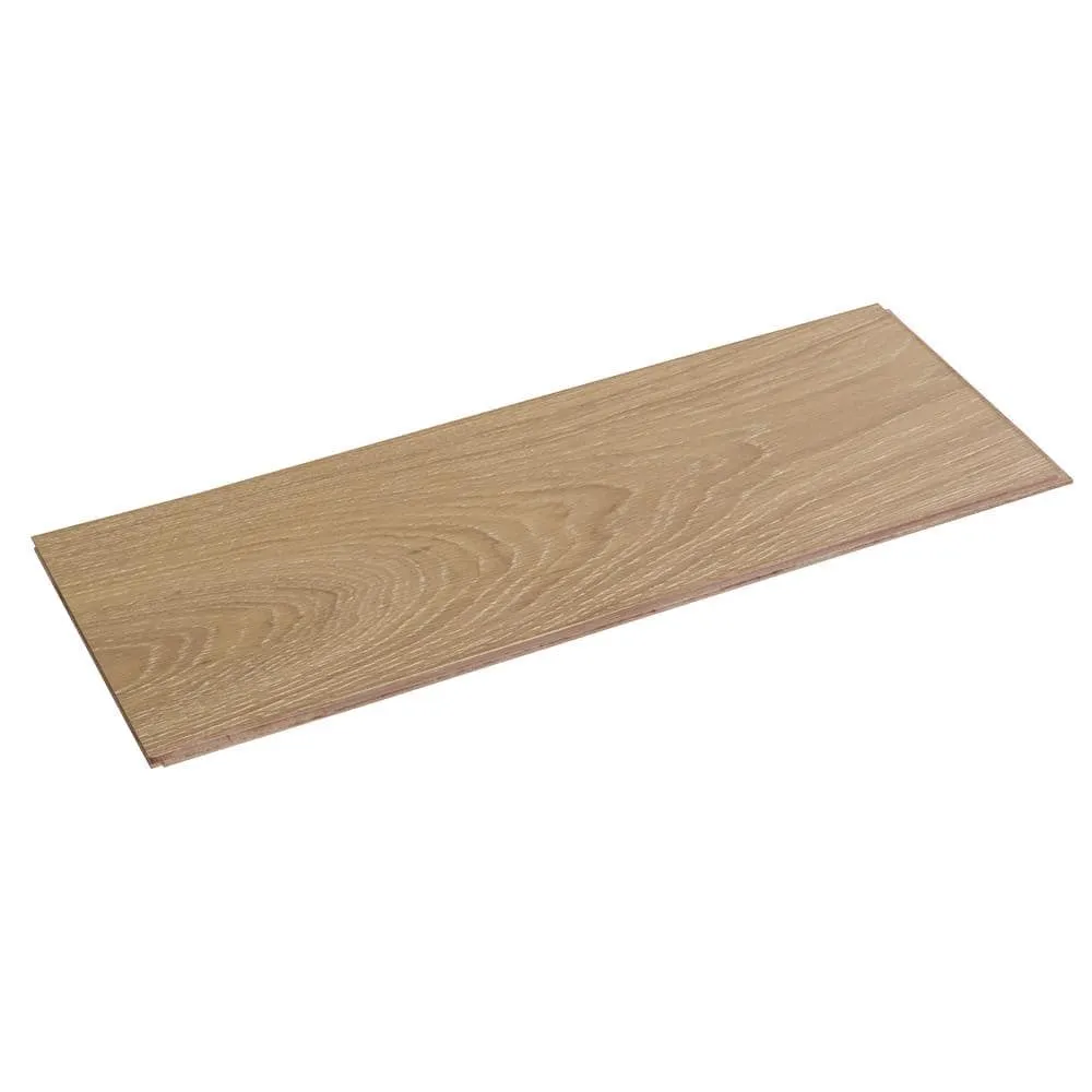 ASPEN FLOORING Lebanon White Oak 3/8 in. T x 7.5 in. W Tongue and Groove Wire Brushed Engineered Hardwood Flooring (39.06 sqft/case), photo 5 of 6
