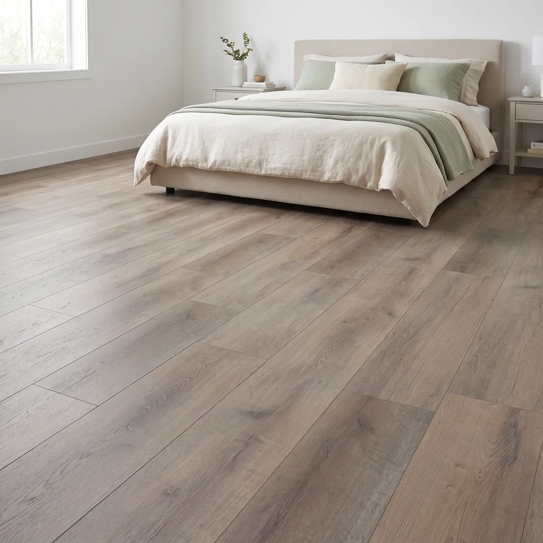 Lifeproof vinyl flooring, Alexandria Oak, in a room, photo 2 of 17