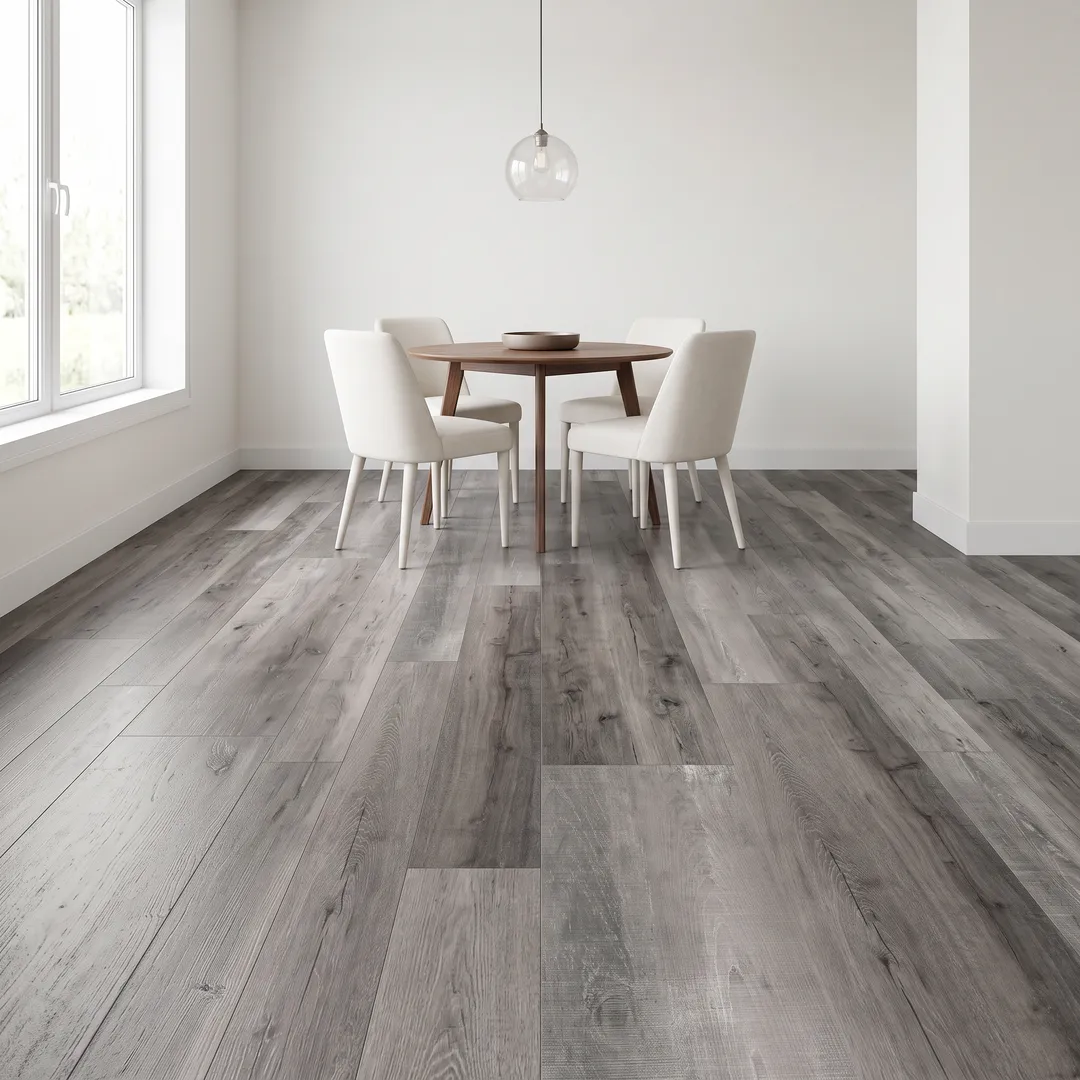 Lifeproof vinyl flooring, Distressed Wood, in a room, photo 2 of 11
