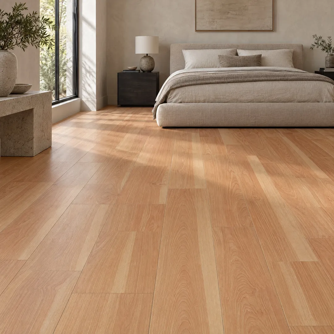 Lifeproof Dovetail Pine 12 mm Thick x 8.03 in. Wide x 47.64 in. Length Laminate Flooring (15.94 sq. ft. / case), in a room, photo 2 of 2