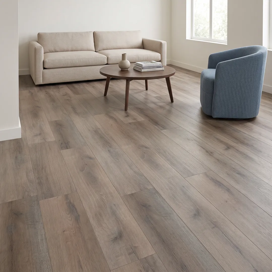 Lifeproof vinyl flooring, Easy Oak, in a room, photo 2 of 16