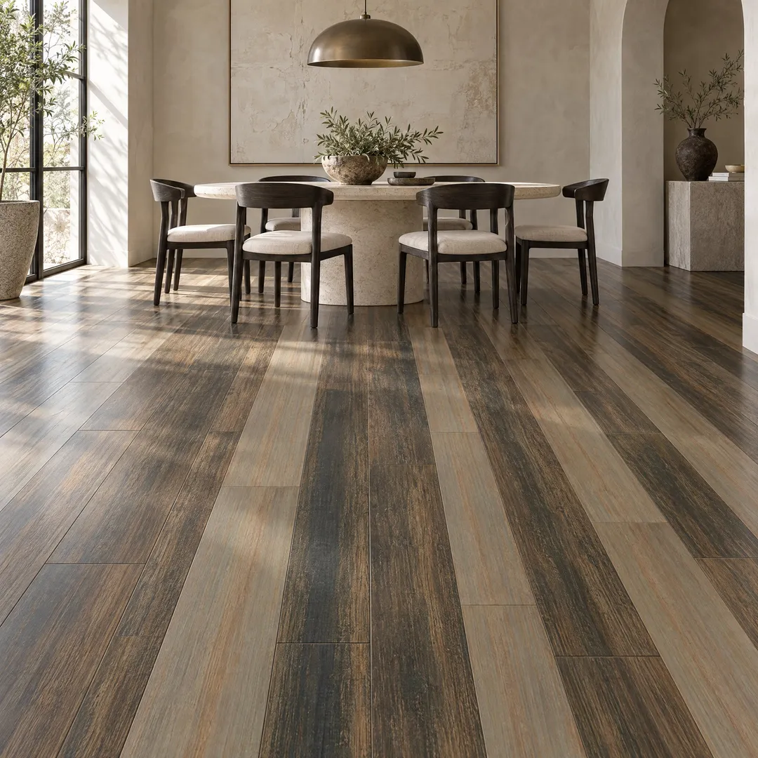 Lifeproof bamboo flooring, Gallaway, in a room, photo 9 of 21