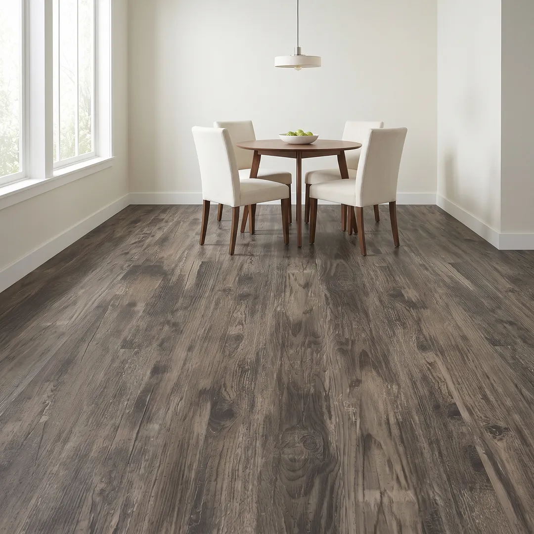 Lifeproof vinyl flooring, Restored Wood, in a room, photo 2 of 13