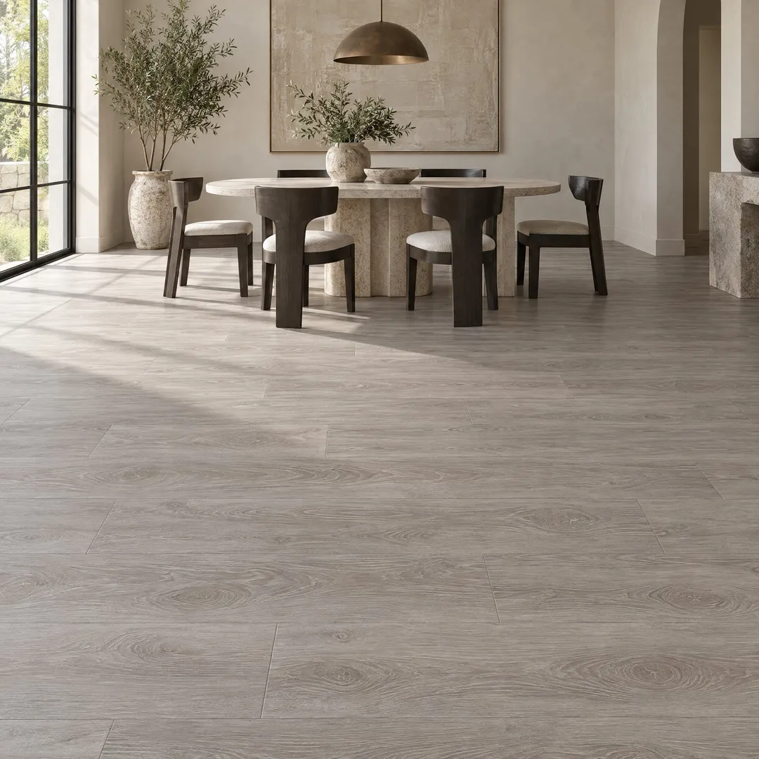 Lifeproof Shellman Village Oak 22 MIL x 7.1 in W x 48 in L Click Lock Waterproof Luxury Vinyl Plank Flooring (571.5 sq ft/pallet), in a room, photo 2 of 2