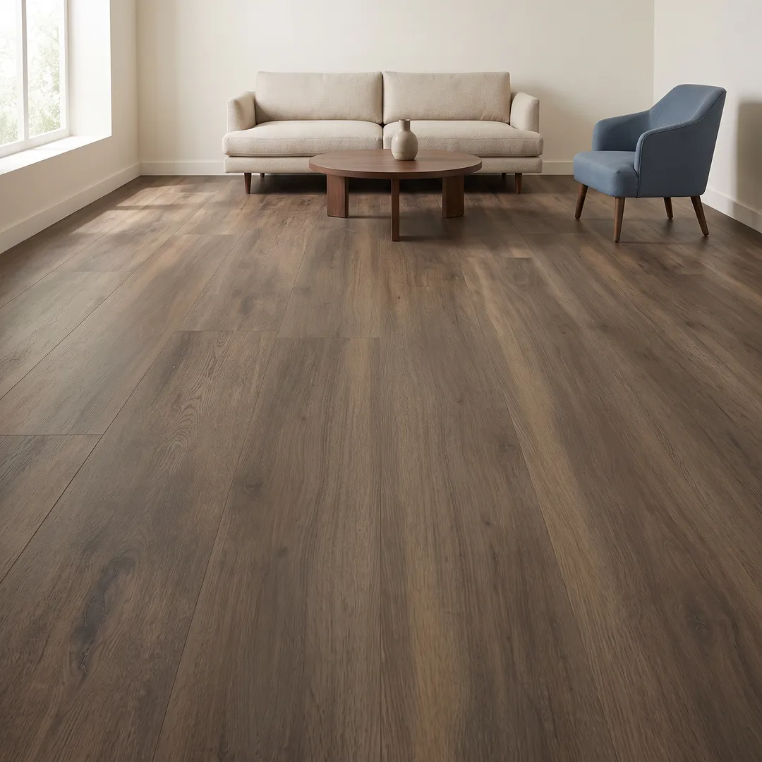 Lifeproof vinyl flooring, Tupelo Oak, in a room, photo 2 of 13