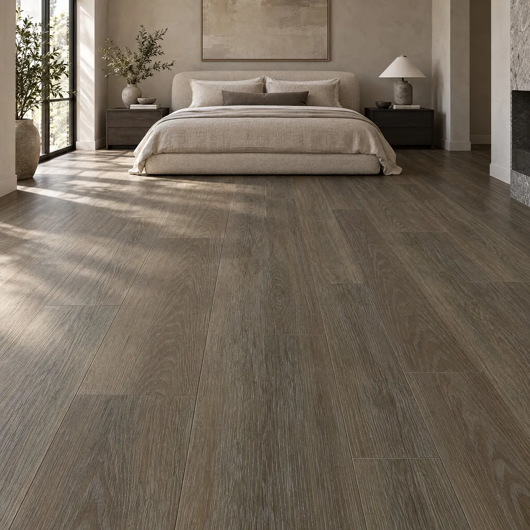 Lifeproof vinyl flooring, Twilight Oak, in a room, photo 8 of 16