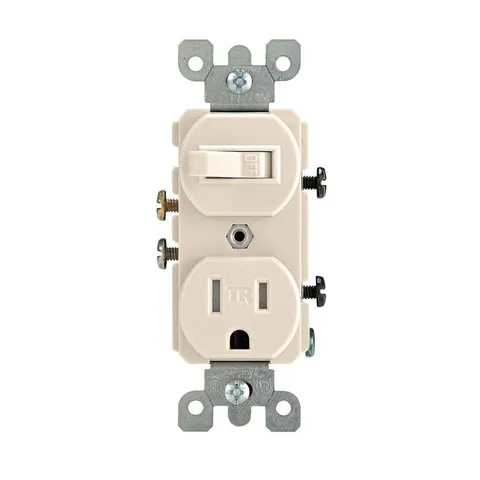 15A Tamper-Resistant Combo Switch/Outlet