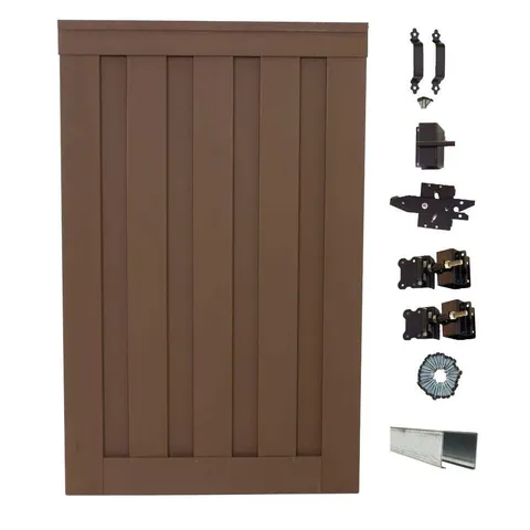 Seclusions 4x6 ft. Composite Privacy Fence Gate