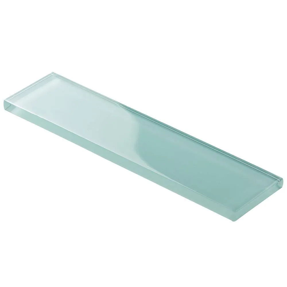 Ivy Hill Tile Contempo Light Green 2 in. x 8 in. x 8mm Polished Glass Floor and Wall Tile (36 pieces 4 sq.ft./Box), photo 5 of 7