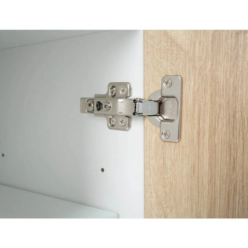 Cambridge Radiance 21 in. W x 12 in. D x 30 in. H Ready to Assemble Slab Wall Kitchen Cabinet in Light Oak, photo 11 of 11