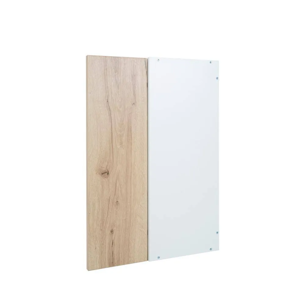 Cambridge Radiance 21 in. W x 12 in. D x 30 in. H Ready to Assemble Slab Wall Kitchen Cabinet in Light Oak, photo 9 of 11