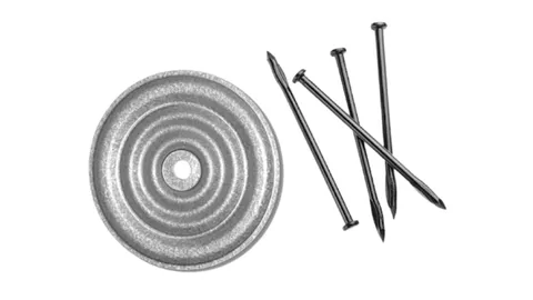 6 in. Structural Concrete Deck Fasteners, Black Steel, Carton of 500
