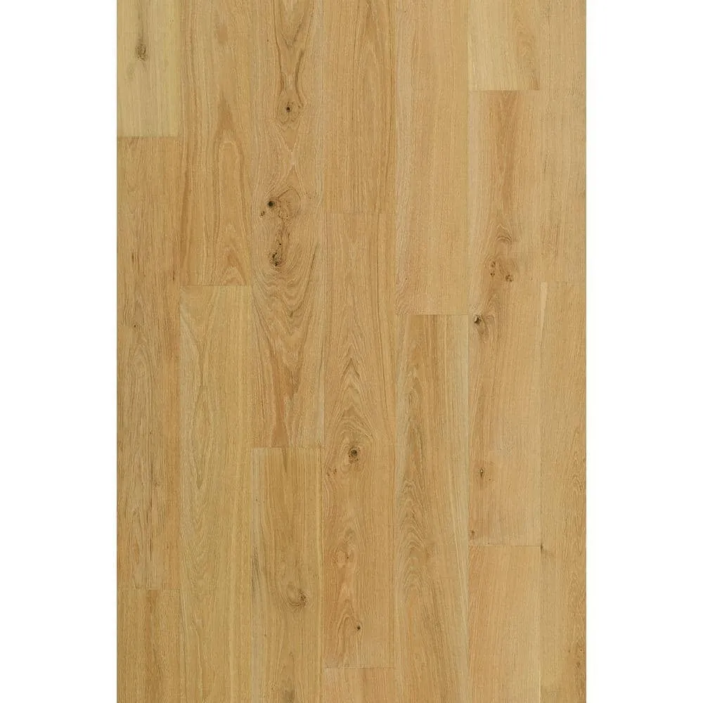 Pergo Defense+ Linen Oak 3/8 in. T x 7.5 in. W Click Lock W Brushed Distressed Engineered Hardwood Flooring (24.5 sq.ft./case), photo 7 of 13