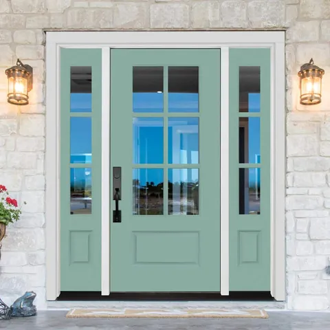 Customizable Fiberglass Prehung Front Door