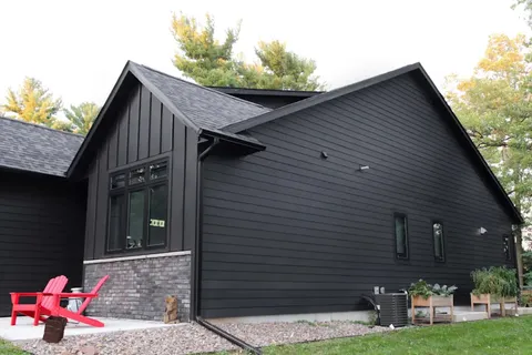 SmartSide 38 Series Strand Expert Finish Shake Siding Cavern Steel