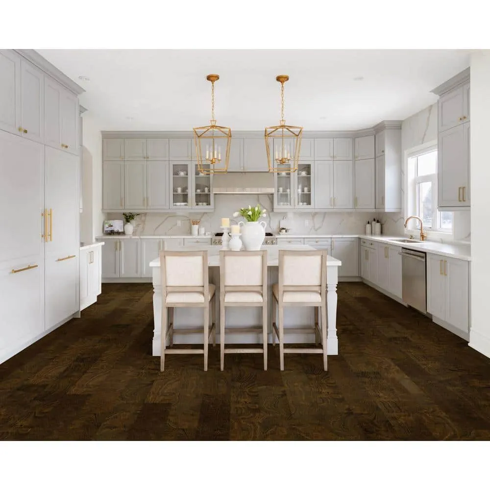 ASPEN FLOORING Lyon Birch 3/8 in. T x 6.5 in. W Tongue and Groove Light Distressed Engineered Hardwood Flooring (43.58 sq. ft./case), photo 2 of 5