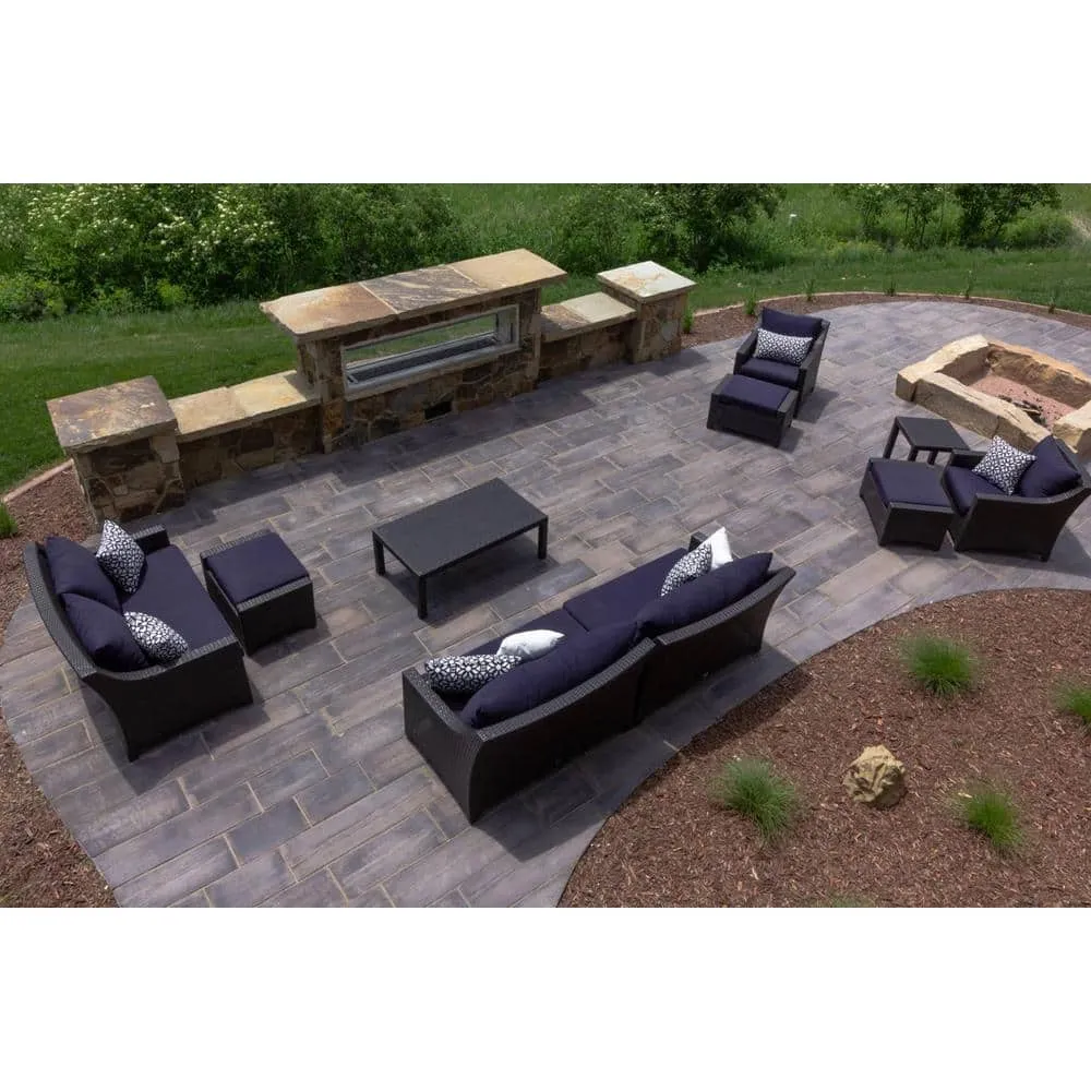 Silver Creek Stoneworks Barn Plank 15.5 in. x 9.75 in. x 2 in. Mahogany Concrete Paver (40-Piece/42 sq. ft./Pallet), photo 3 of 3