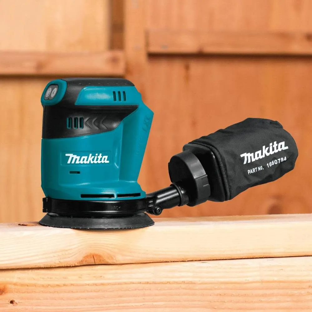 Makita 18V LXT Lithium‑Ion Cordless 8‑Piece Combo Kit (3.0Ah) – Drill, Impact Driver, Circular Saw, Recip Saw, Random Orbit Sander, Impact Wrench, Blower, LED Flashlight, photo 4 of 8
