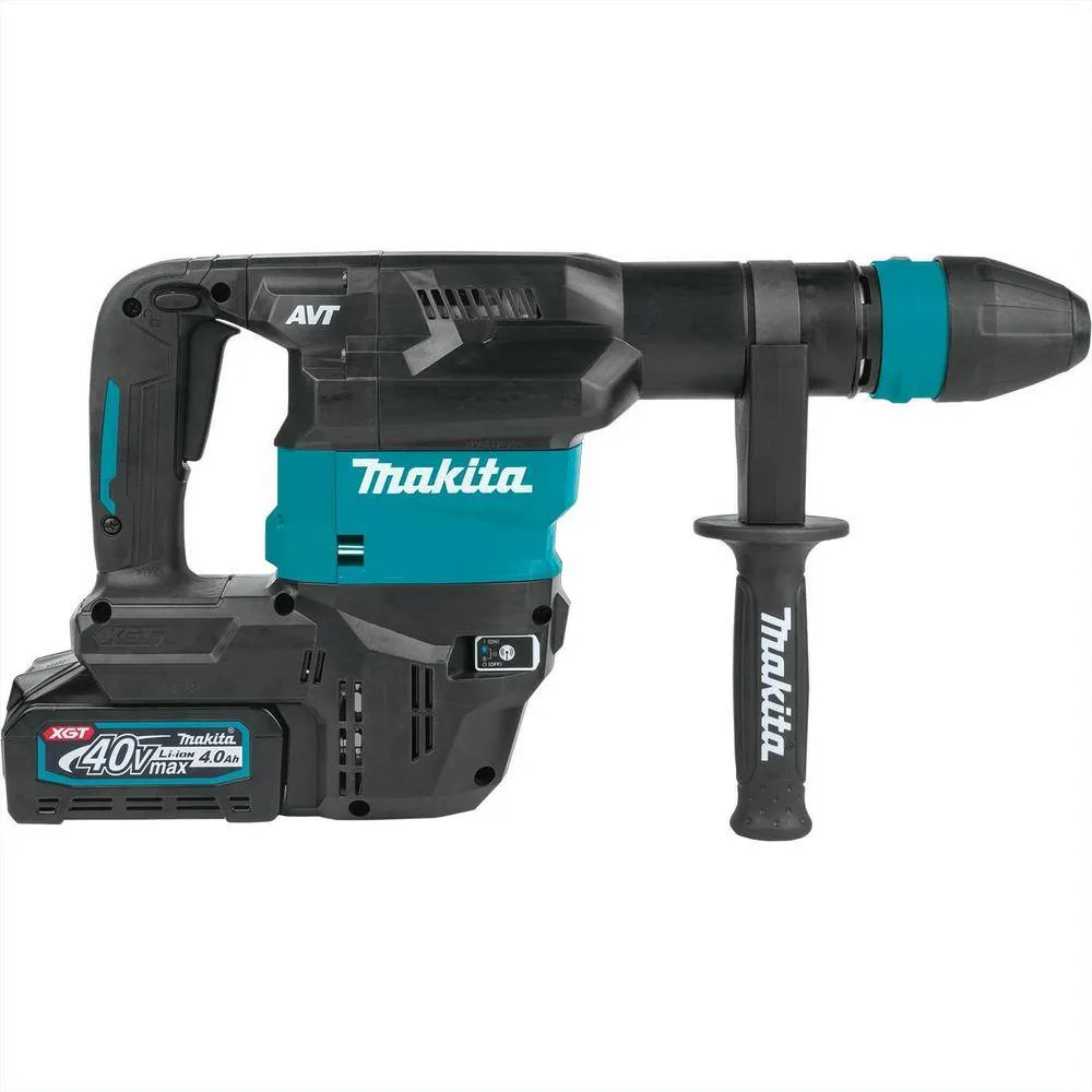 Makita 40V max XGT 19-1/2 in. Brushless Cordless 15 lbs. AVT Demolition Hammer Kit, AWS Capable (4.0 Ah), photo 11 of 15