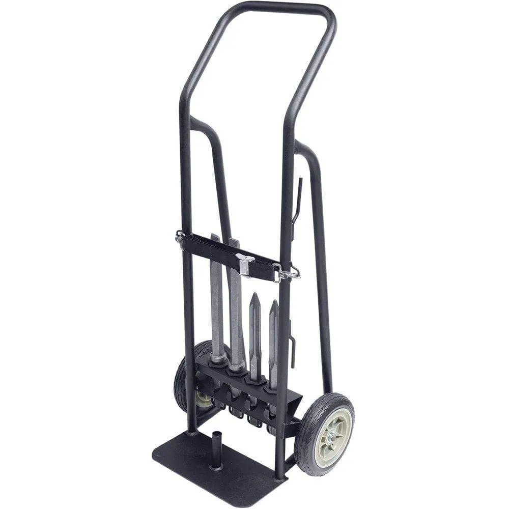 Makita 15 Amp 1-1/8 in. Hex Corded 70 lb. AVT Breaker Hammer with Anti-Vibration Technology, Cart and (4) Bits, photo 8 of 9