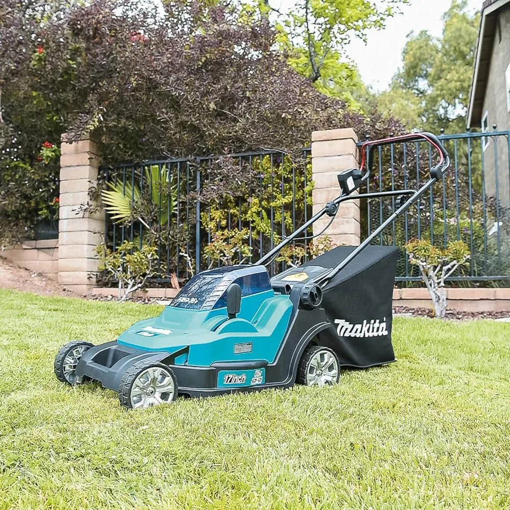 Makita 18V X2 (36V) LXT Lithium-Ion Cordless 17 in. Walk Behind Residential Lawn Mower Kit (5.0Ah), photo 11 of 13