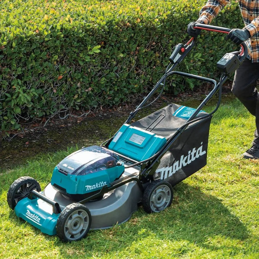 Makita 18V X2(36V) LXT Lithium-Ion Cordless 21 in. Walk Behind Lawn Mower Kit w/4 Batteries 5.0Ah with 18V Blower, Tool Only, photo 15 of 15