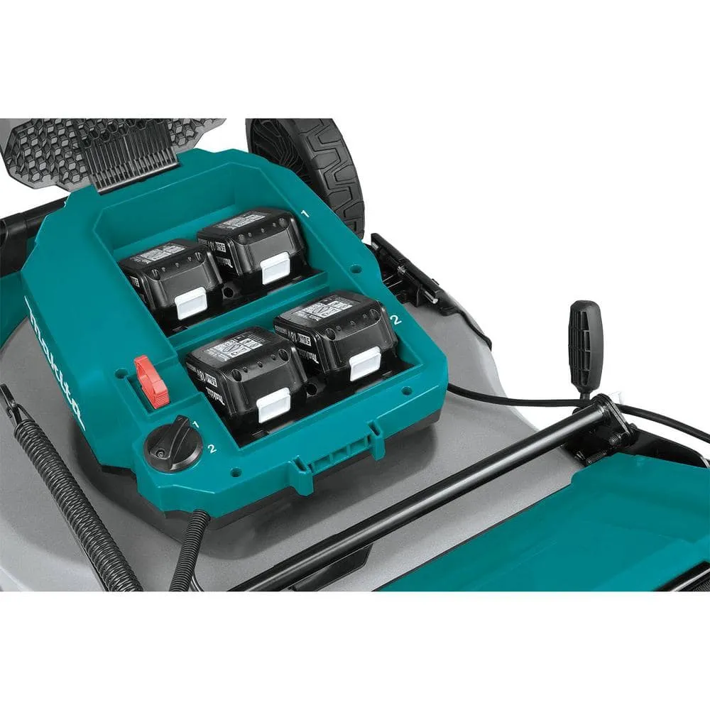 Makita 18V X2(36V) LXT Lithium-Ion Cordless 21 in. Walk Behind Lawn Mower Kit w/4 Batteries 5.0Ah with 18V Blower, Tool Only, photo 8 of 15