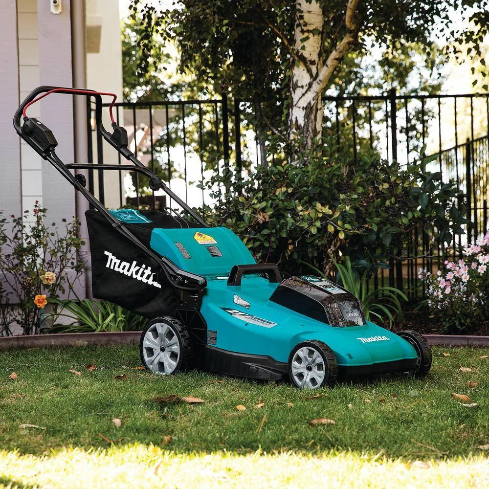 Makita 18V X2 (36V) LXT Lithium-Ion Cordless 21 in. Walk Behind Lawn Mower Kit w/4 batteries (5.0Ah), photo 12 of 12
