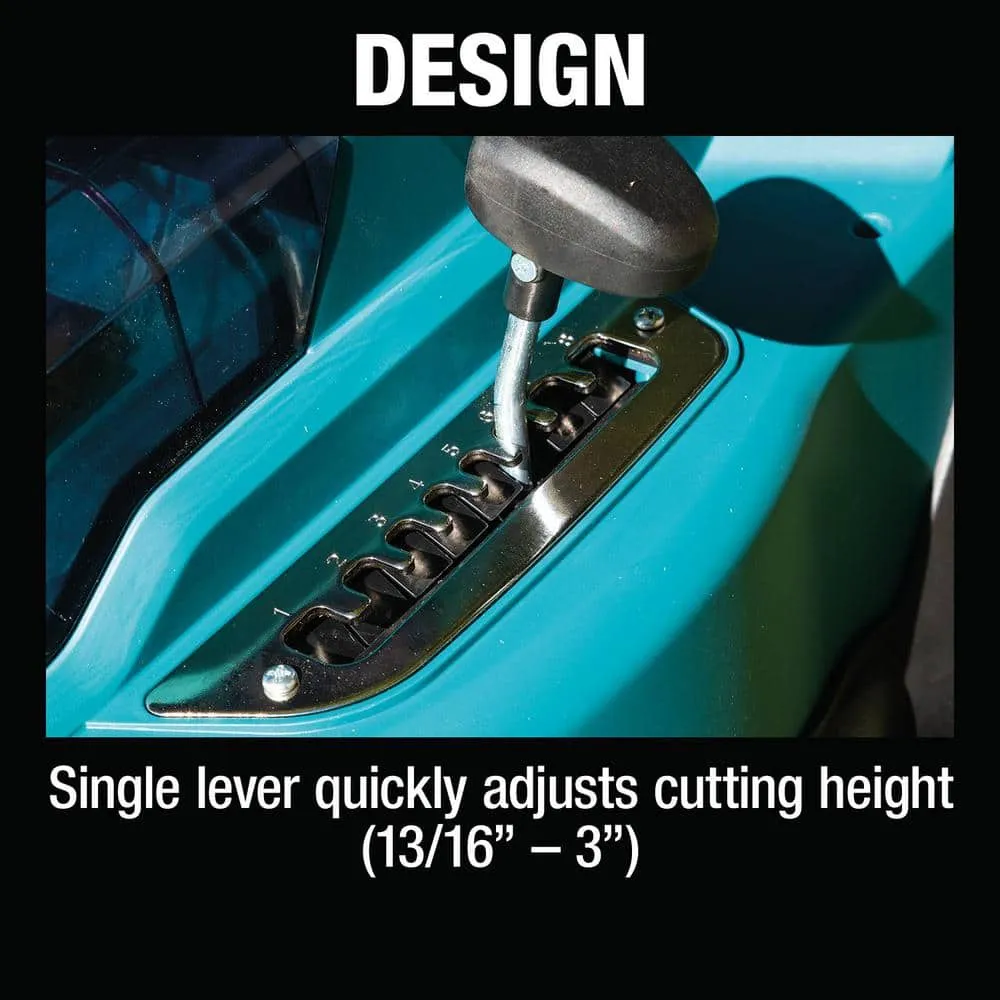 Makita 13 in. 18V LXT Lithium-Ion Cordless Walk Behind Push Lawn Mower Kit (4.0Ah), photo 5 of 10