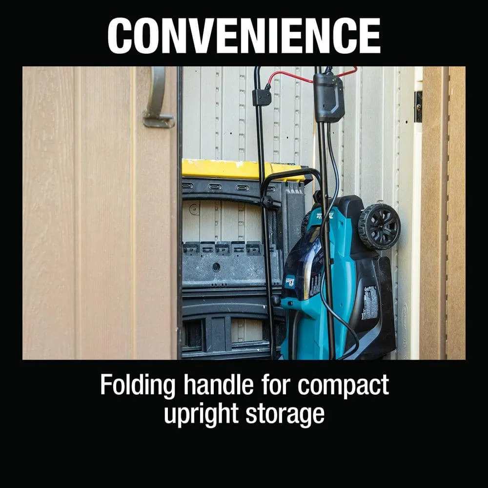 Makita 13 in. 18V LXT Lithium-Ion Cordless Walk Behind Push Lawn Mower Kit (4.0Ah), photo 6 of 10